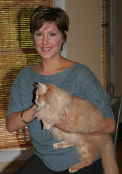Shannon Watson Breast Cancer Survivor and Cat Owner